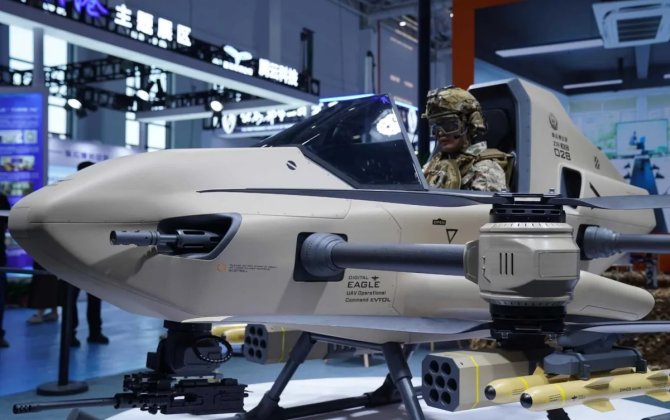 Çində pulemyot və raketlərlə təchiz olunmuş dron yaradılıb