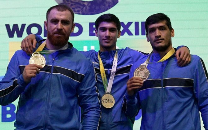 Azərbaycan millisi Dünya kubokunda 3 qızıl, 1 bürünc medal qazanıb - FOTO