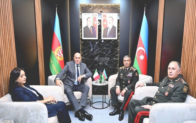 İtaliya müdafiə naziri: Avrasiya regionunda Azərbaycanın rolu fundamentaldır
