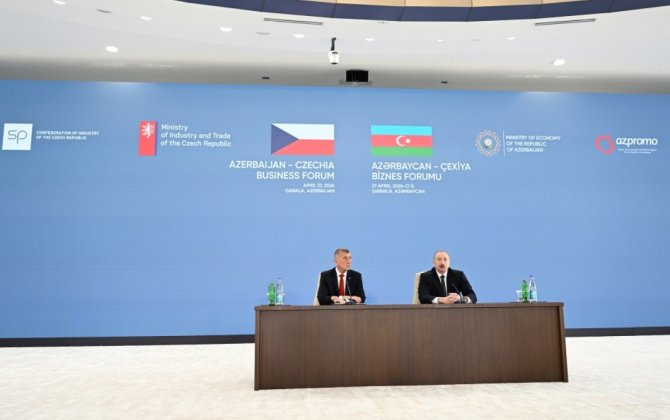 Бабиш рассказал на форуме в Габале о чешских оборонных компаниях