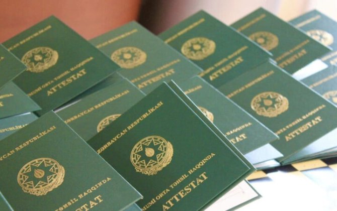 Bu ildən attestatlar elektron formada veriləcək