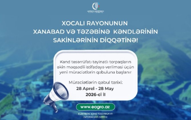 Xocalı sakinlərinin nəzərinə!