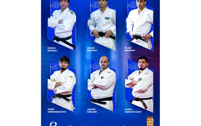 “Böyük Dəbilqə” turnirində Azərbaycan 6 cüdoçu ilə təmsil olunacaq