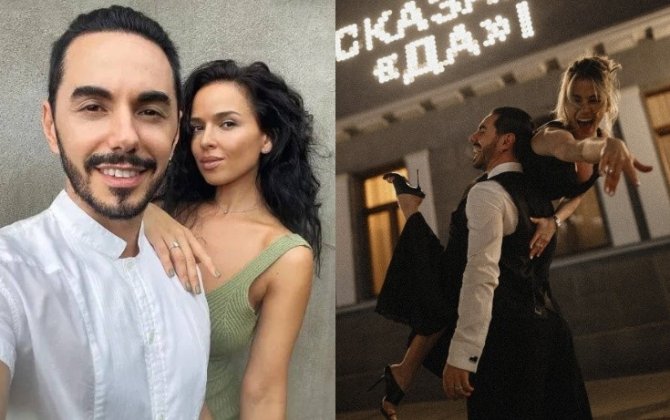 Azərbaycanlı şoumen eks-xanımına xəyanət etdiyi aktrisa ilə evlənir - Fotolar