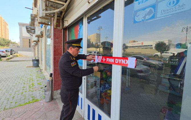 Xətaidə topdansatış mağazası bağlandı - VİDEO