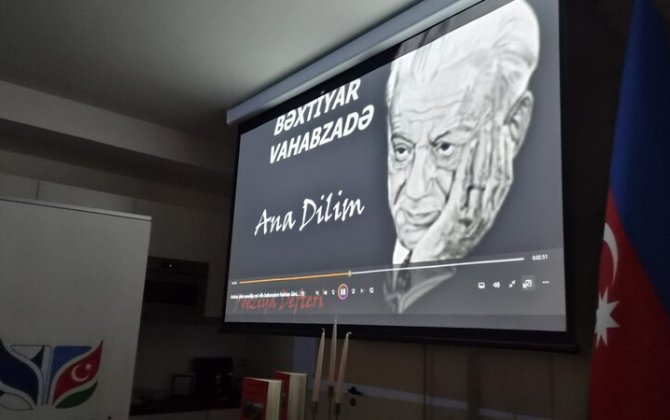 Helsinkidə Bəxtiyar Vahabzadənin yaradıcılığından danışıldı - FOTO