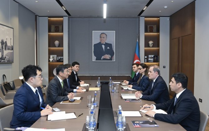 Ceyhun Bayramov Koreya rəsmisini bölgədəki sülh prosesi barədə məlumatlandırıb