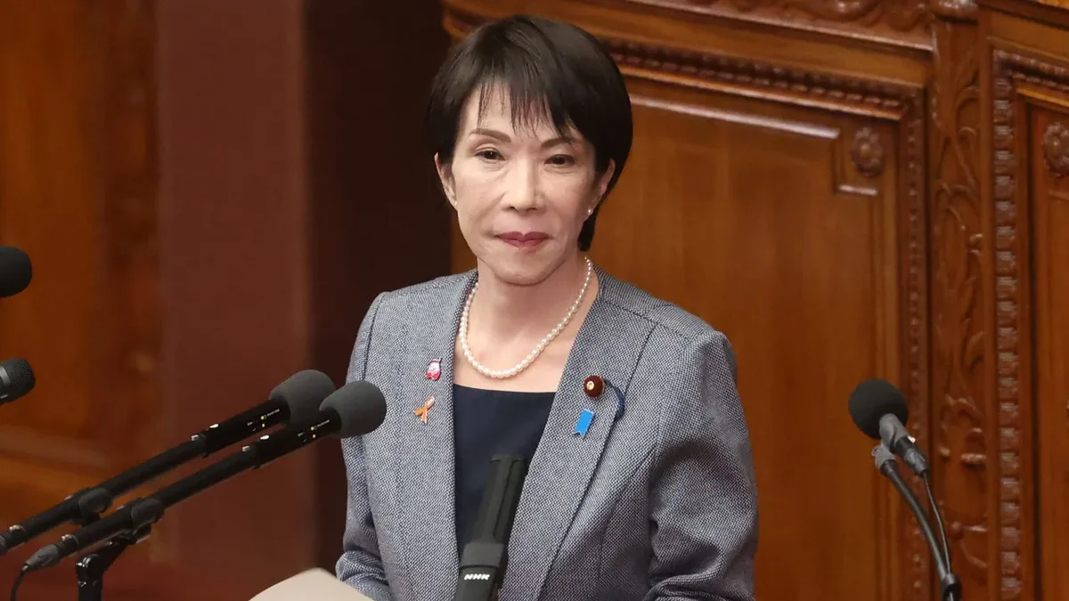 Yaponlar baş nazir Takaiçini 