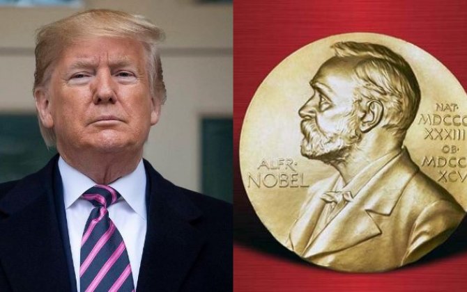 Трампа могут выдвинуть на Нобелевскую премию мира