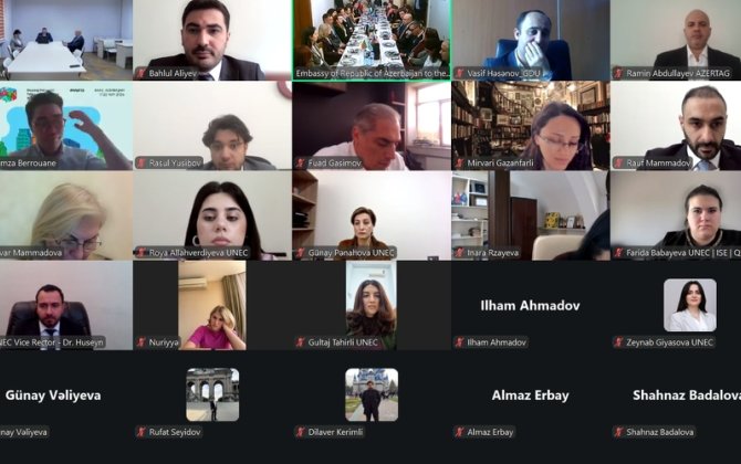 WUF13-ün təbliği: UNEC əməkdaşları Azərbaycanın Bolqarıstandakı Səfirliyinin tədbirində iştirak ediblər - FOTO