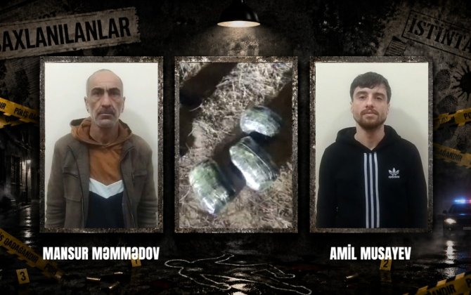 Bərdədə əməliyyat: Saxlanılanlar var - VİDEO