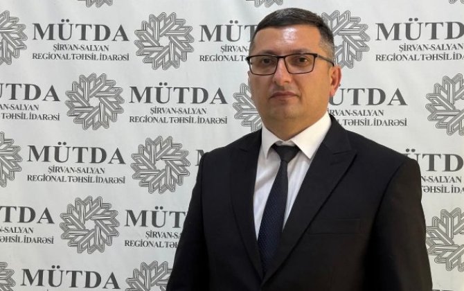 Şirvan-Salyan Regional Təhsil İdarəsində yeni təyinat oldu
