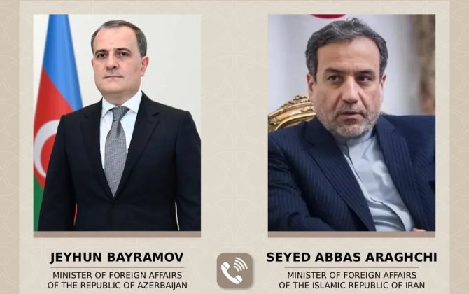 Bayramov və Əraqçi Yaxın Şərqdəki vəziyyəti müzakirə ediblər
