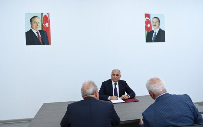 Vüqar Əhmədov Cəbrayıl, Qubadlı və Zəngilan sakinləri ilə görüşüb - FOTO