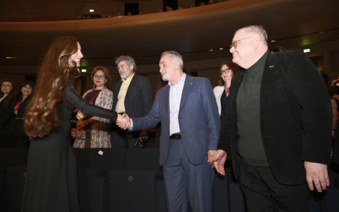 Bakı Media Mərkəzinin istehsalı olan “Tağıyev: Məktəb” bədii filminin təqdimatı olub - FOTO