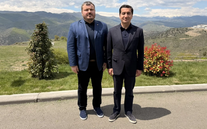 Yuri Qusev: Azərbaycanın Qarabağın bərpası üzrə təcrübəsi Ukrayna üçün faydalı ola bilər - FOTO