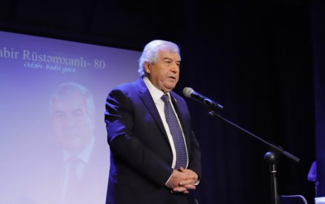 Şuşa Dövlət Teatrında Sabir Rüstəmxanlı poetik rüzgarı