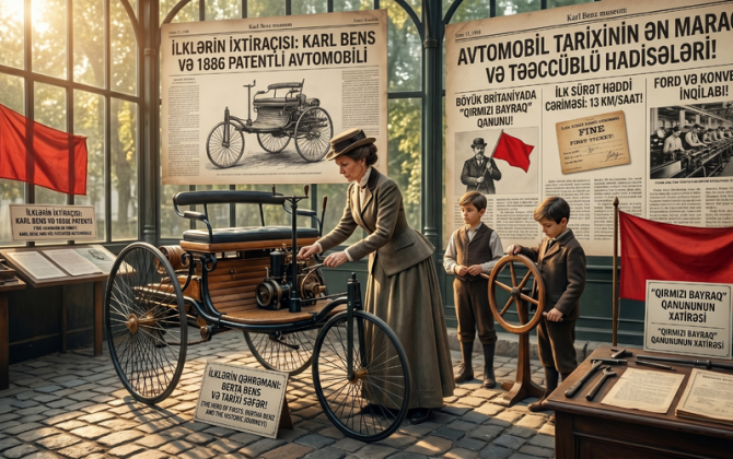 İlk qəza, ilk cərimə: Avtomobil tarixinin ƏN MARAQLI VƏ TƏƏCCÜBLÜ hadisələri