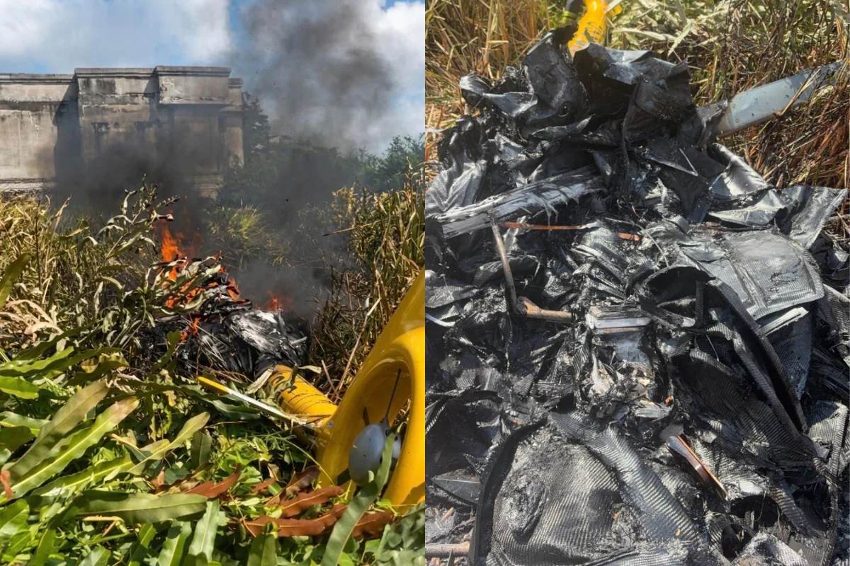 Tailandda helikopter qəzası: Xəsarət alanlar var - FOTO
