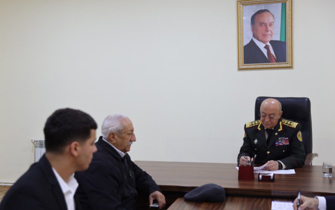 Kəmaləddin Heydərov Xankəndi şəhərində vətəndaşları qəbul etdi - FOTO