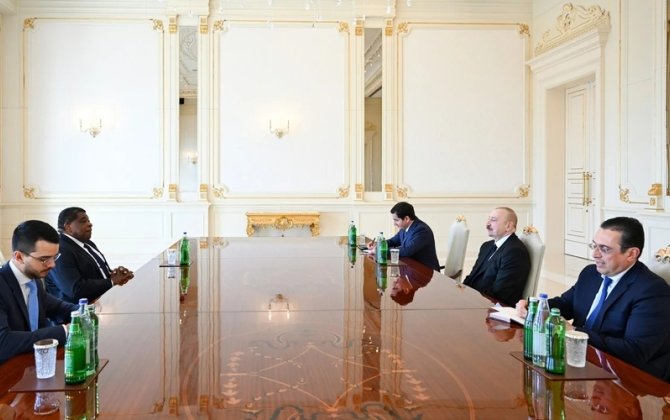 Президент принял генсека Межпарламентского Союза-ФОТО
