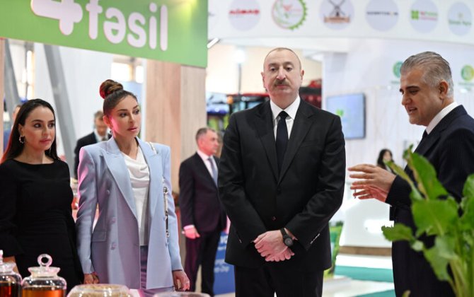 Ильхам Алиев ознакомился с 19-й выставкой Caspian Agro Week и 31-й выставкой InterFood Azerbaijan-ФОТО