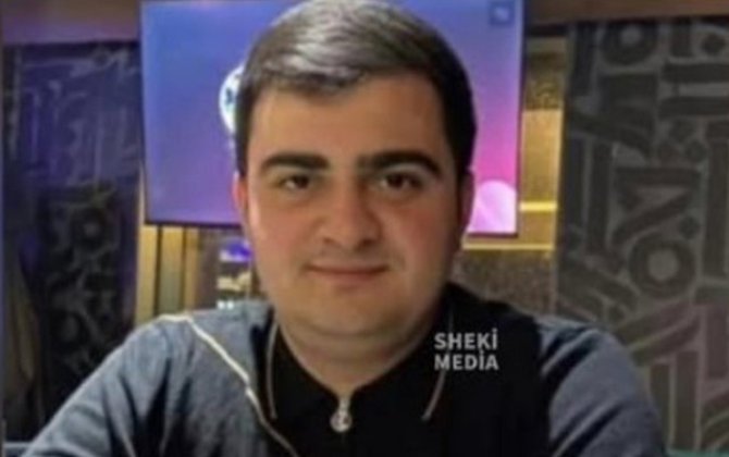 Şəkidə qəzada ölən 23 yaşlı Elçinin FOTOSU