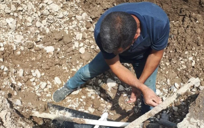 Naxçıvanda su xəttində qəza baş verib