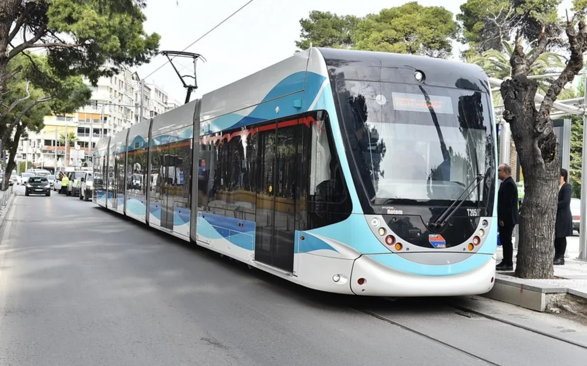 Bakıda tramvay nəqliyyatını 