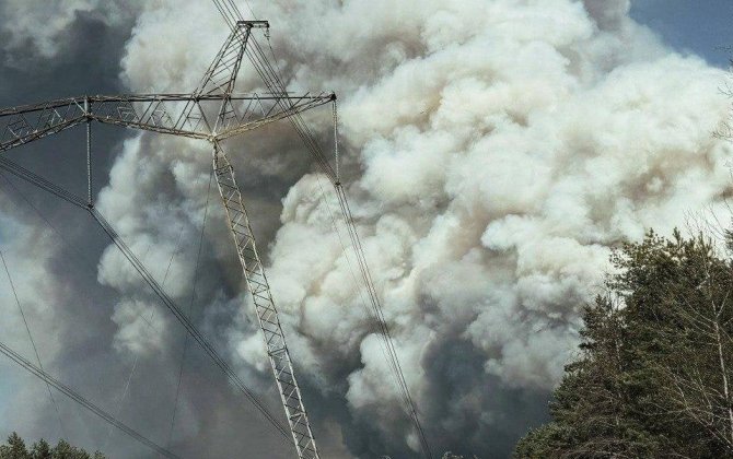 Çernobılda  böyük yanğın başlandı...- SÖNDÜRMƏK OLMUR!..-FOTOLAR