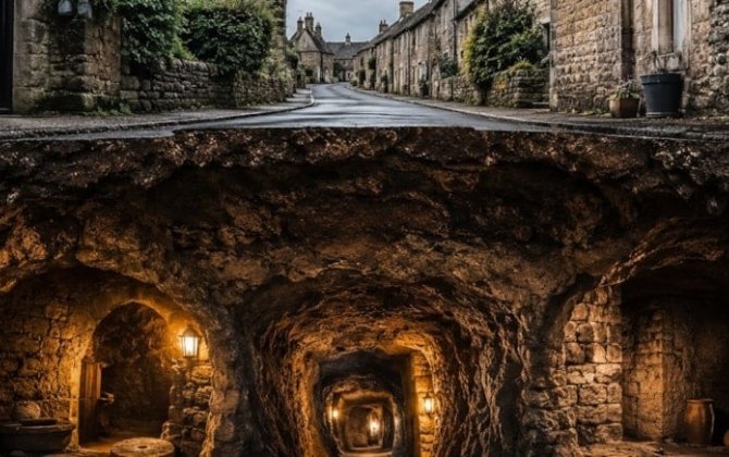 Bu kənddə gizli tunellər aşkarlandı - Deyilənlər düz imiş... - ŞOK GÖRÜNTÜLƏR