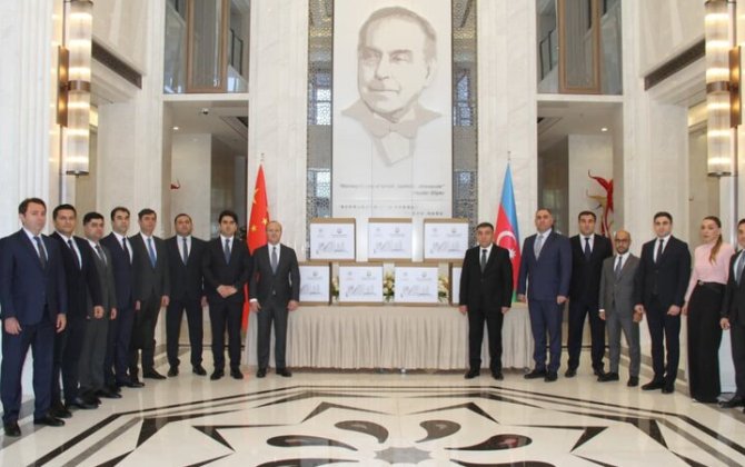 Çində Heydər Əliyevin doğum günü münasibətilə xeyriyyə tədbiri keçirildi - FOTO