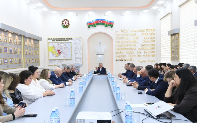 Dövlət Komitəsində Heydər Əliyevin anadan olmasının 103-cü ildönümü qeyd edilib
