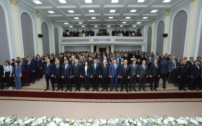 Heydər Əliyevin anadan olmasının 103-cü ildönümünə həsr olunan konfrans keçirildi - FOTOLAR