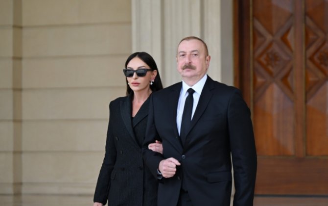 Prezident və birinci xanım Cəbrayılın Şükürbəyli kəndinin açılışında iştirak ediblər