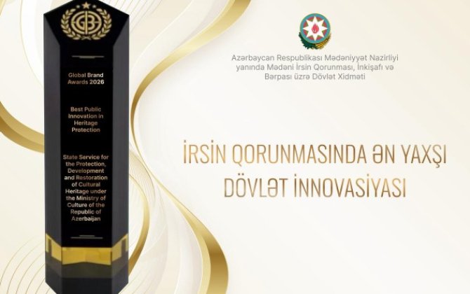 Azərbaycan bu nominasiya üzrə qalib elan olundu
