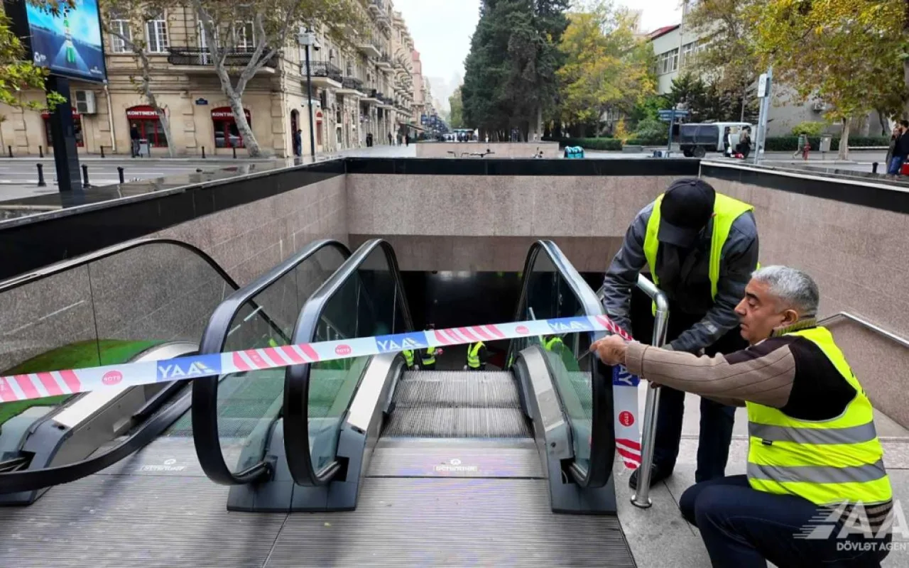 Bakıda eskalator və liftlərin yenilənməsinə başlanılır