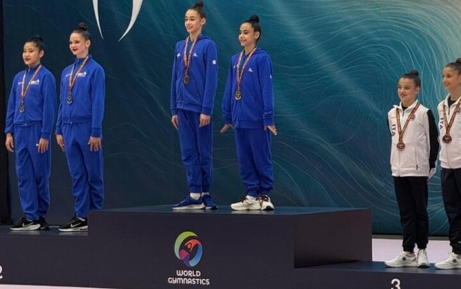 Azərbaycan gimnastları Portuqaliyada qızıl medal qazandılar