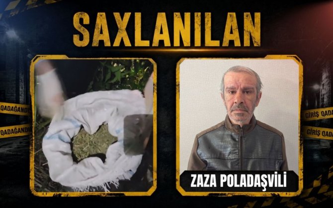 Qaxda 4 kiloqramdan artıq narkotik aşkarlandı - VİDEO