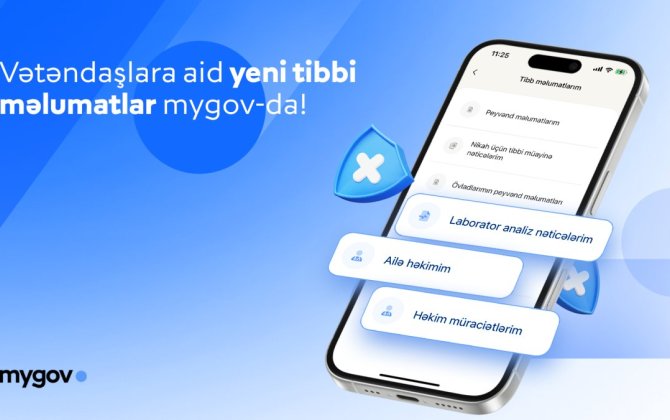 TƏBİB переводит услуги приложения e-Tabib на платформу mygov