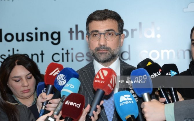 Адиль Мамедов: На WUF13 аккредитованы более 1000 представителей медиа