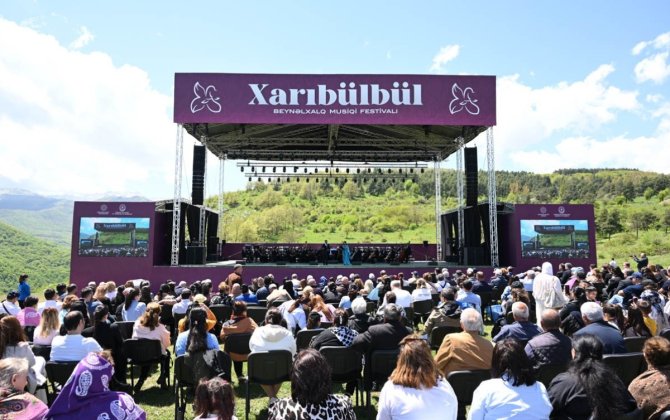 Şuşada “Xarıbülbül” IX Beynəlxalq Musiqi Festivalı keçirilir - FOTO