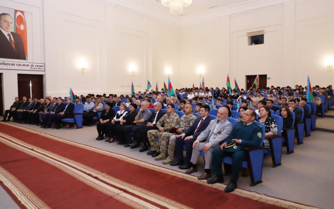 Dövlət Xidməti Balakəndə gənclər üçün tədbir keçirdi - FOTOLAR