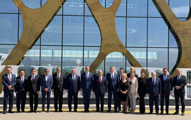 Slovakiya parlamentinin nümayəndə heyəti Füzuli, Şuşa, Xankəndi və Ağdam şəhərlərinə səfər edib - FOTO
