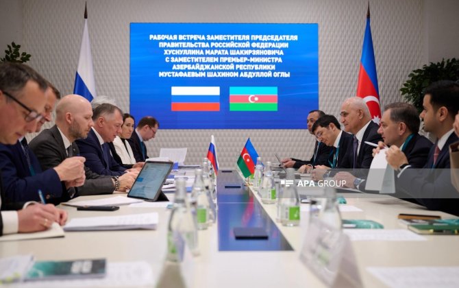 Azərbaycan-Rusiya iqtisadi münasibətləri müzakirə olunub