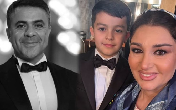 Cabir İmanovun özünə bənzəyən oğlu... - FOTO