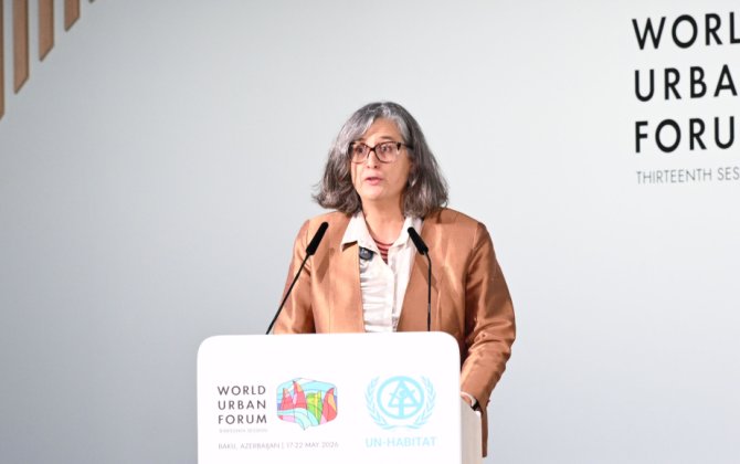 Anaklaudia Rossbax: Nazirlərin görüşü dayanıqlı urbanizasiya üçün mühüm imkandır
