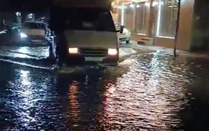 В Баку количество осадков превысило месячную норму более чем в два раза