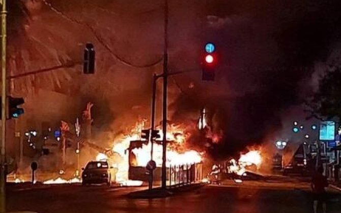 İran raketi İsraildə güclü partlayışa səbəb oldu