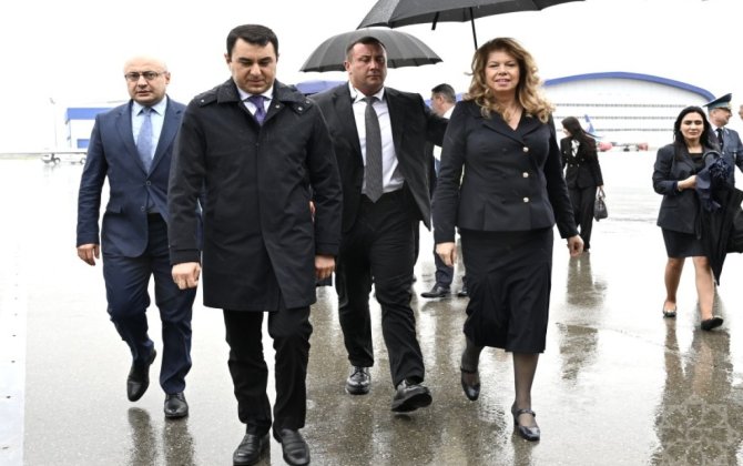 Bolqarıstan Prezidenti İliyana Yotova Azərbaycana səfərə gəlib - FOTO